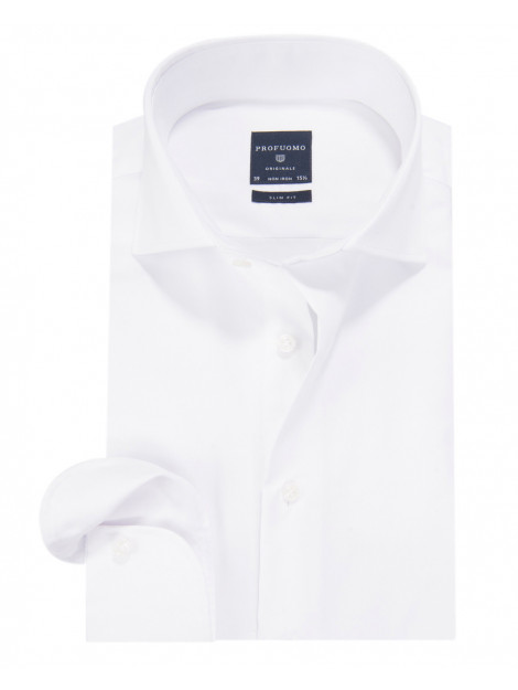 Profuomo Slim fit overhemd extra met lange mouwen 009038-01-42 large