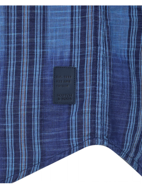 Scotch & Soda Casual overhemd met lange mouwen 082449-001-M large