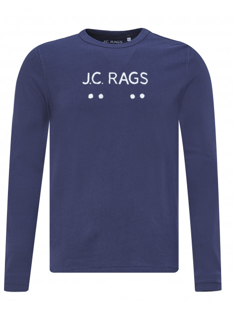 J.C. Rags Renzo t-shirt met lange mouwen 076966-003-M large
