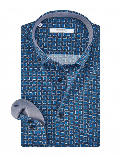 The Blueprint Trendy overhemd met lange mouwen 084493-001-XXXL large