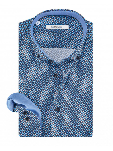 The Blueprint Trendy overhemd met lange mouwen 084501-001-XXXL large