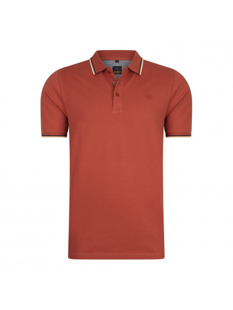 Mario Russo Tipped polo edward MR-EDWARD-BUR-3XL large