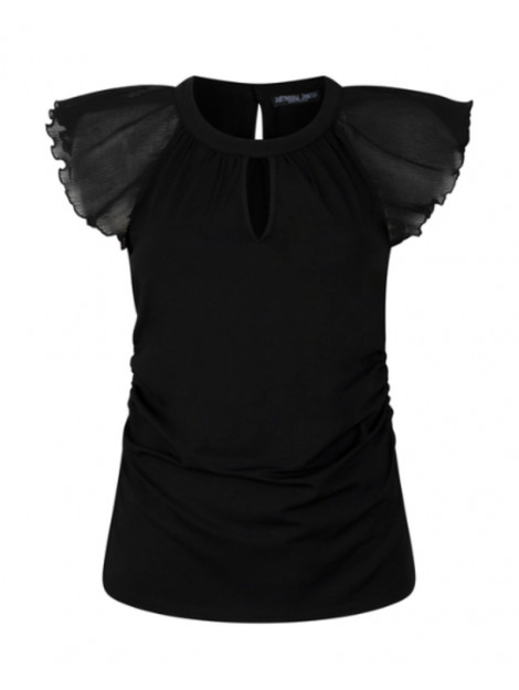 JANSEN AMSTERDAM Tignes top v166 999black V166 large
