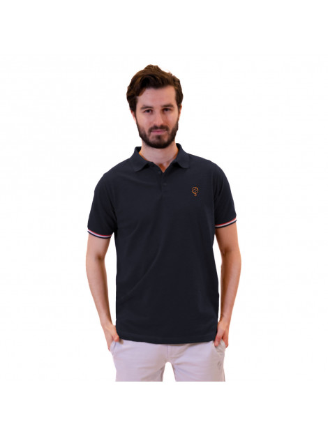 Q1905 Polo shirt bloemendaal donker QM2321022-695-1 large