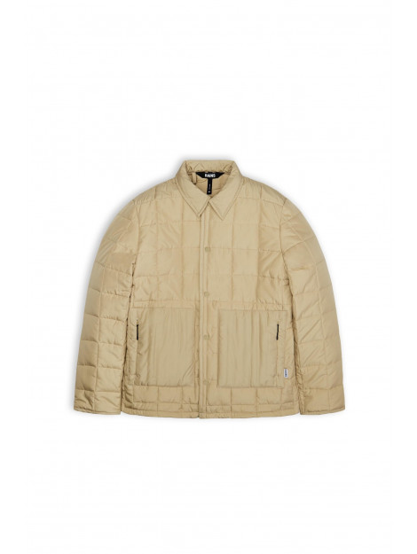 Rains 18200 liner shirt jacket sand 18200 large