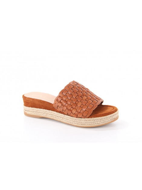 Unisa Unisa GALEGO_RAN SADDLE Slippers Bruin Unisa GALEGO_RAN SADDLE large