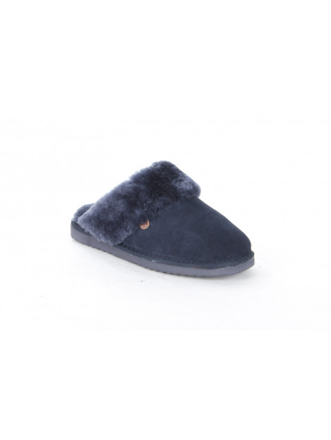 Warmbat Flurry dk.navy dames pantoffel (open hiel) Warmbat Flurry DK.NAVY large