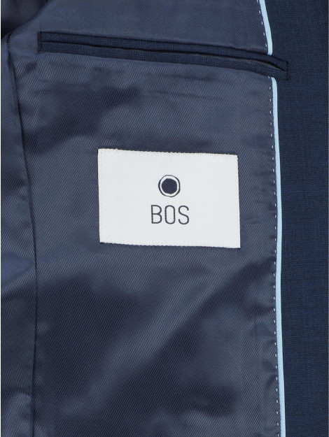 Bos Bright Blue Kostuum toulon suit drop 8 231028to12bo/290 navy 173392 large