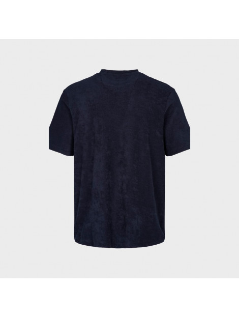 Kronstadt Ks3816 ledger organic terrycloth pocket tshirt navy ks3816 Ledger organic terrycloth pocket tshirt navy large