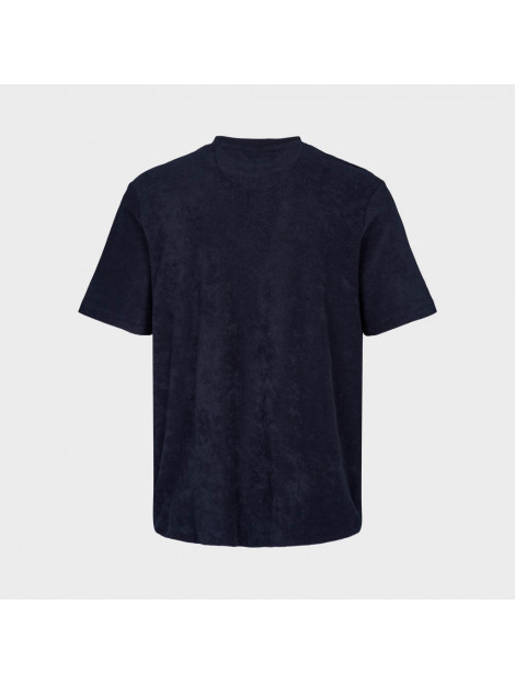 Kronstadt Ks3816 ledger organic terrycloth pocket tshirt navy ks3816 Ledger organic terrycloth pocket tshirt navy large