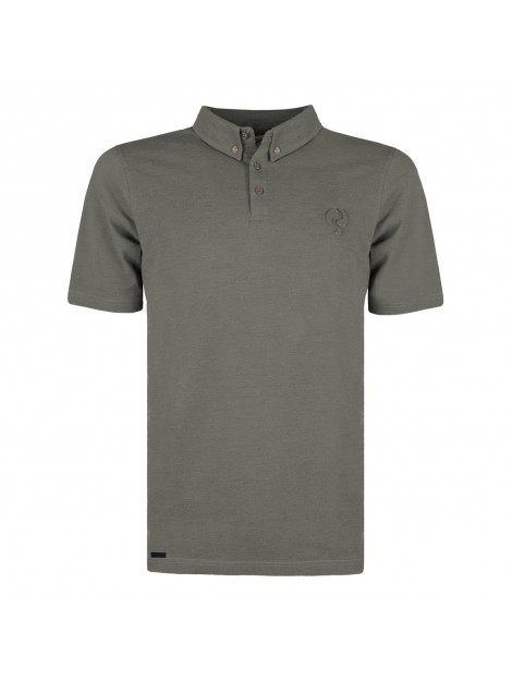 Q1905 Polo shirt oosterwijk donker QM2333621-107-1 large