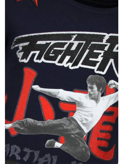 Local Fanatic Fighter legend rhinestone t-shirt 13-6211N large