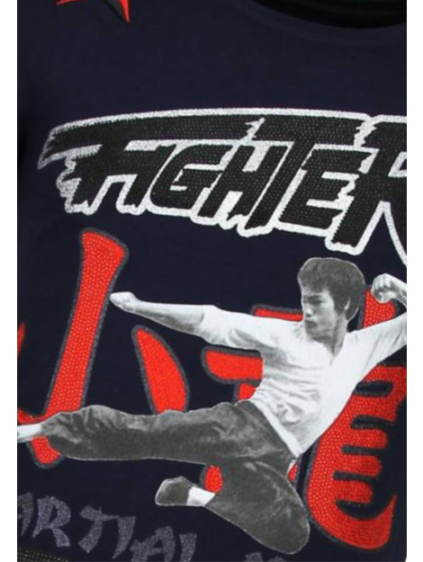 Local Fanatic Fighter legend rhinestone t-shirt 13-6211N large