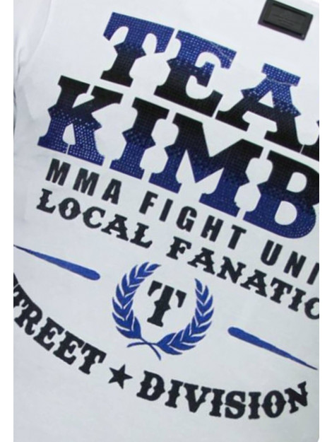 Local Fanatic Kimbo slice rhinestone t-shirt 5766W large