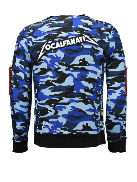 Local Fanatic Camo embroidery sweater patches LF-100B large Local Fanatic Camo embroidery sweater patches LF-100B large