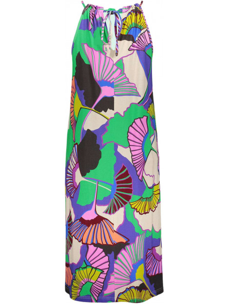 Geisha Dress emerald & puple pink multi collors 37472-20-000515 large