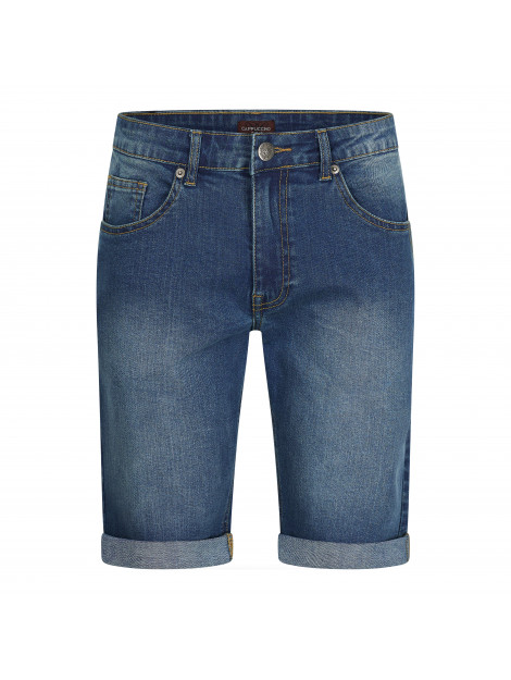 Cappuccino Italia Denim short dark wash cap-dnm-sho-dar-M large