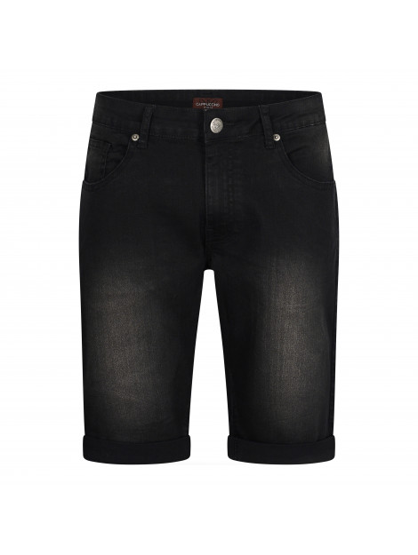 Cappuccino Italia Denim short black cap-dnm-sho-blk-M large