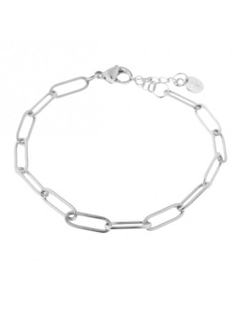 Label Kiki Armband hold on silver Hold on bracelet silver large