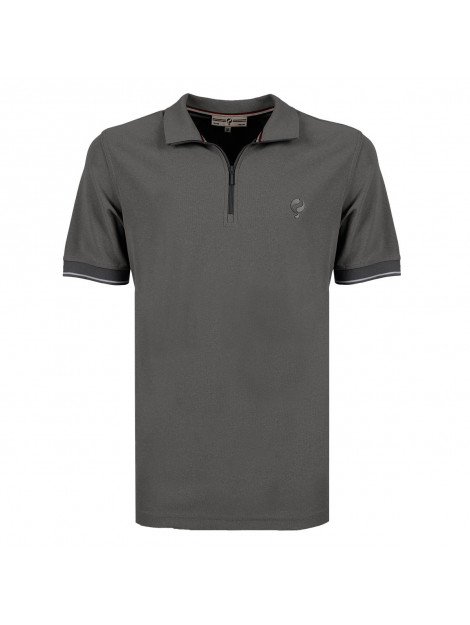 Q1905 Polo shirt stroke antracite QM2633743-114-1 large