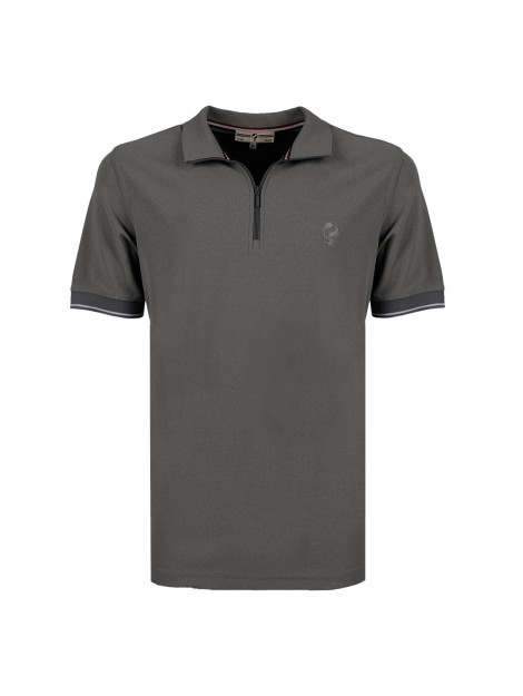Q1905 Polo shirt stroke antracite QM2633743-114-1 large