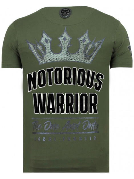 Local Fanatic King notorious zomer t-shirt 11-6324G large