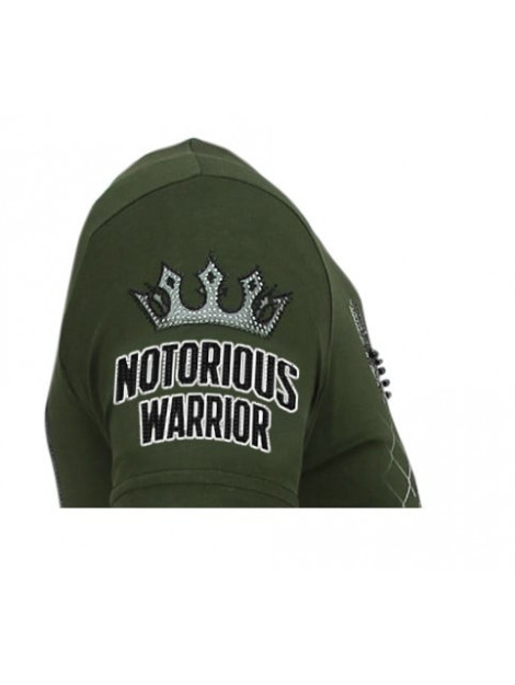 Local Fanatic King notorious zomer t-shirt 11-6324G large