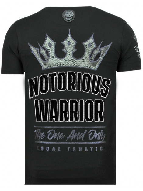 Local Fanatic King notorious slim fit t-shirt 11-6324Z large