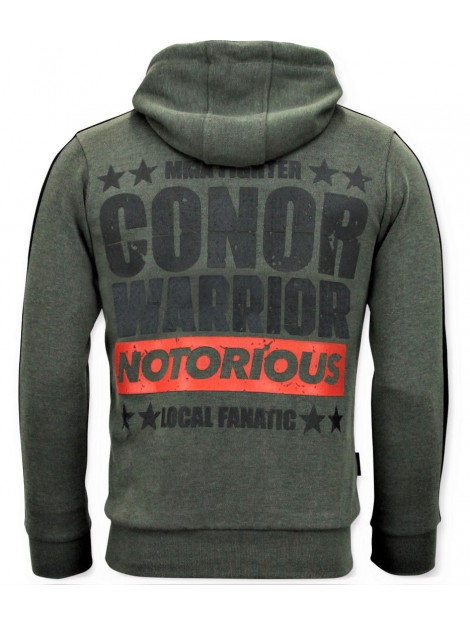 Local Fanatic Trainingsvest conor notorious hoodie 11-6246G large