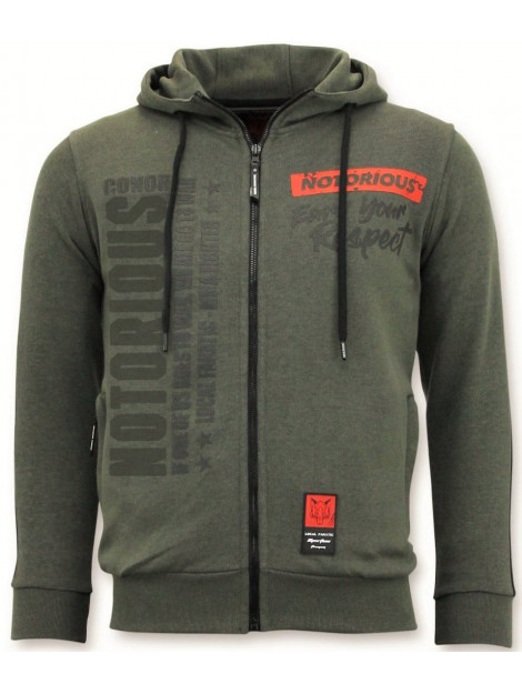 Local Fanatic Trainingsvest conor notorious hoodie 11-6246G large