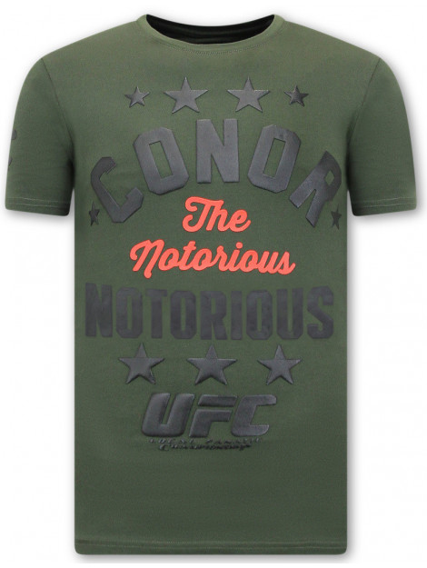 Local Fanatic The notorious conor print-shirt ufc 11-6435G large
