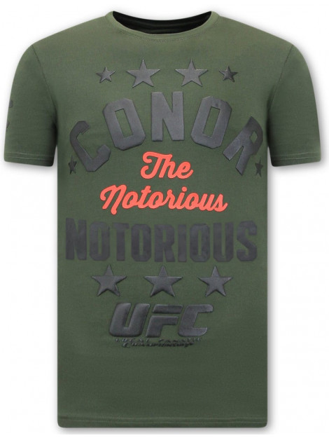 Local Fanatic The notorious conor print-shirt ufc 11-6435G large