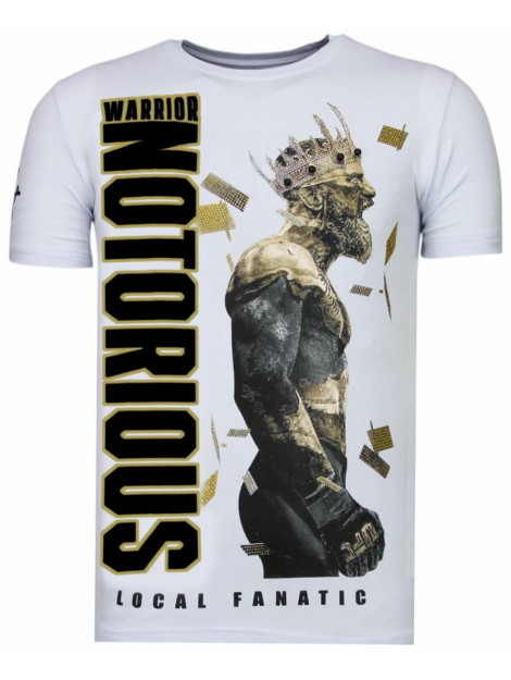 Local Fanatic Notorious king conor t-shirt 13-6221W large