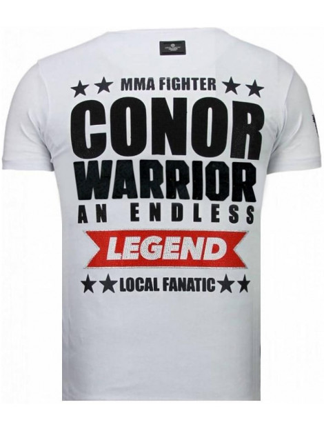 Local Fanatic Conor notorious legend rhinestone t-shirt 5775W large