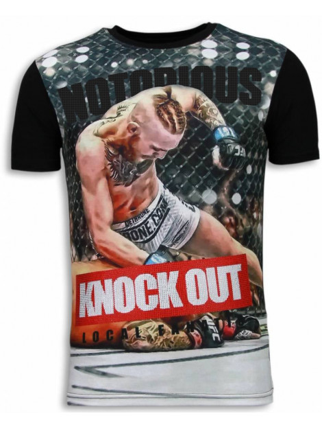 Local Fanatic Corner notorious rhinestone t-shirt 5986 large