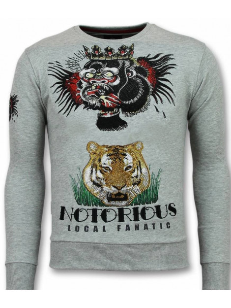 Local Fanatic Conor notoriuous tattoo sweater 13-6201G large