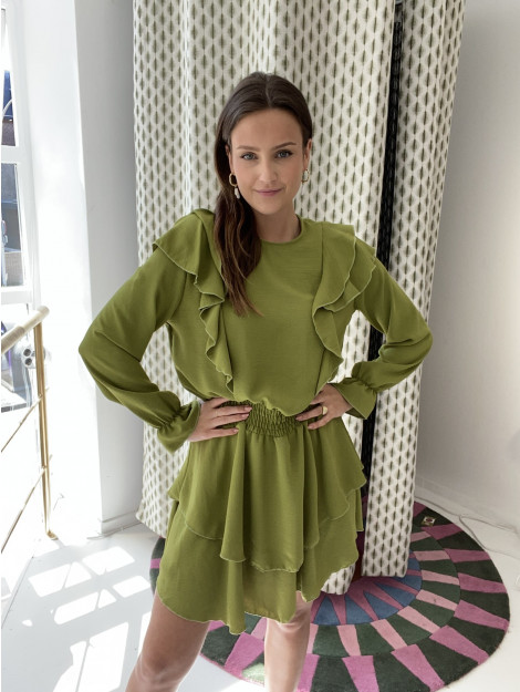 Jumelle Paris Jurk 9695 moss green 9695 large