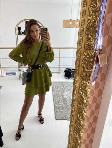 Jumelle Paris Jurk 9695 moss green 9695 large