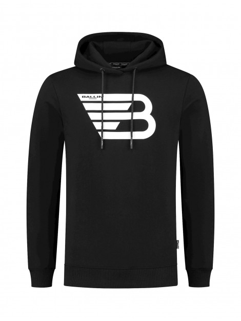 Ballin Amsterdam - Heren Slim Fit Original Hoodie - Zwart 19306 black large