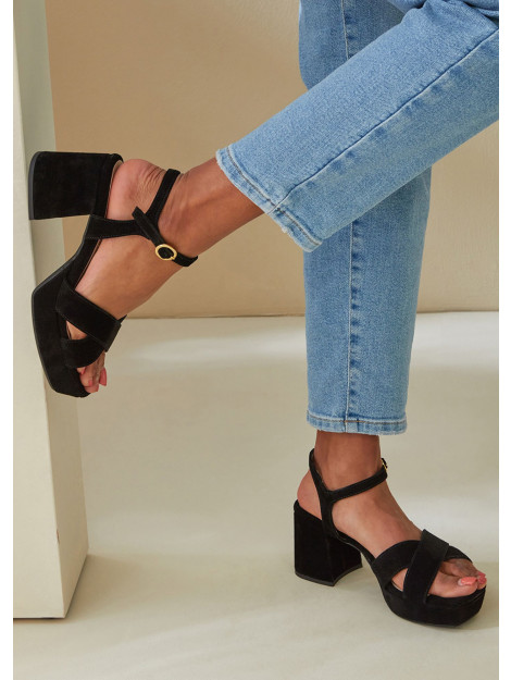 VIA VAI Dames leren dames sandalen 58071 - 58071 large