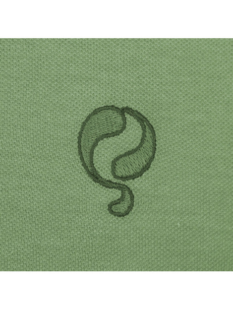 Q1905 Polo shirt bloemendaal grijsgroen QM2333022-937-1 large