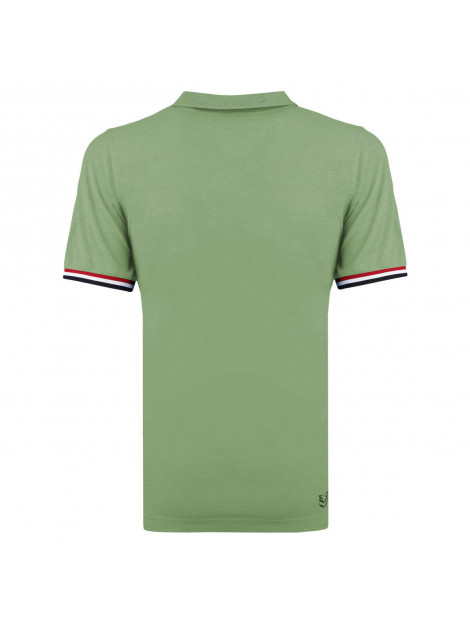 Q1905 Polo shirt bloemendaal grijsgroen QM2333022-937-1 large