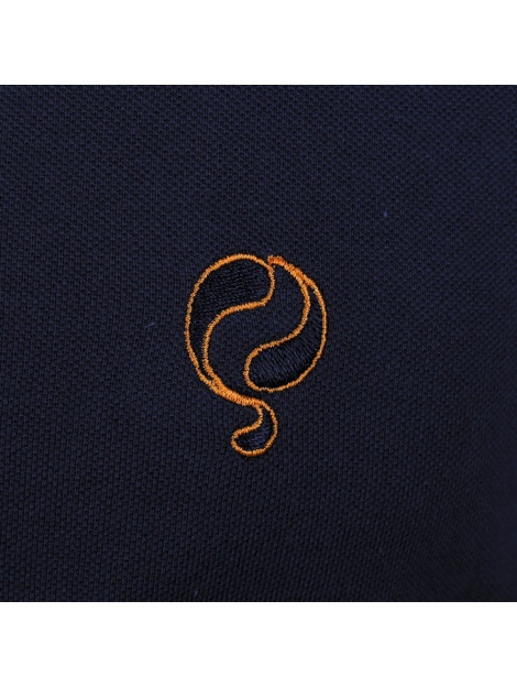 Q1905 Polo shirt bloemendaal donker QM2321022-695-1 large