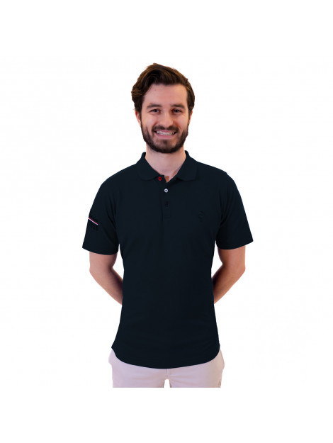 Q1905 Polo shirt willemstad donker QM2311909-695-1 large