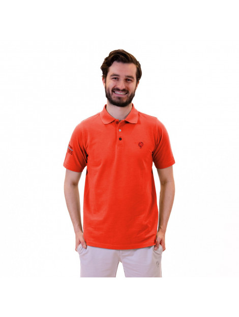 Q1905 Polo shirt willemstad koraal QM2333909-416-1 large