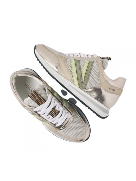 Via Vai 60009 Sneakers Goud 60009 large