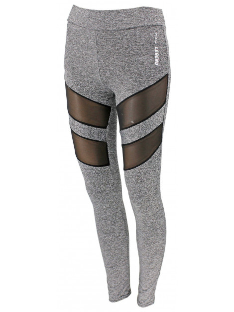 Legend Sports Dames sportlegging gray Y4710016GRAY LEGGINGS large