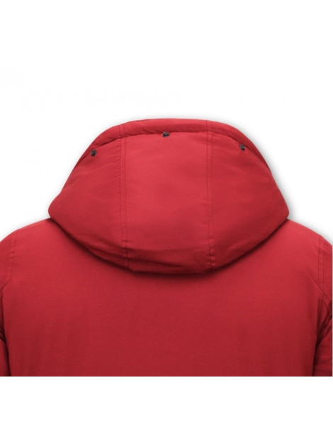 Enos Winterjas parka gewatteerd 7101-RD large