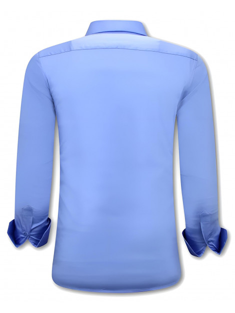 Tony Backer Overhemden lange mouw slim fit 3082 large