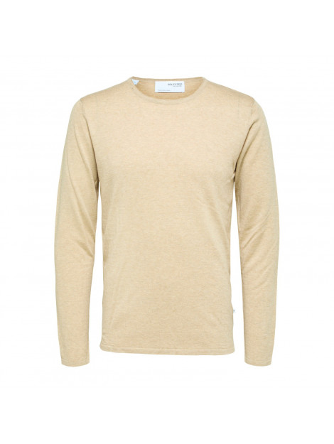 Selected Rocks knit crew neck kelp 16079774-KEL-XXL large